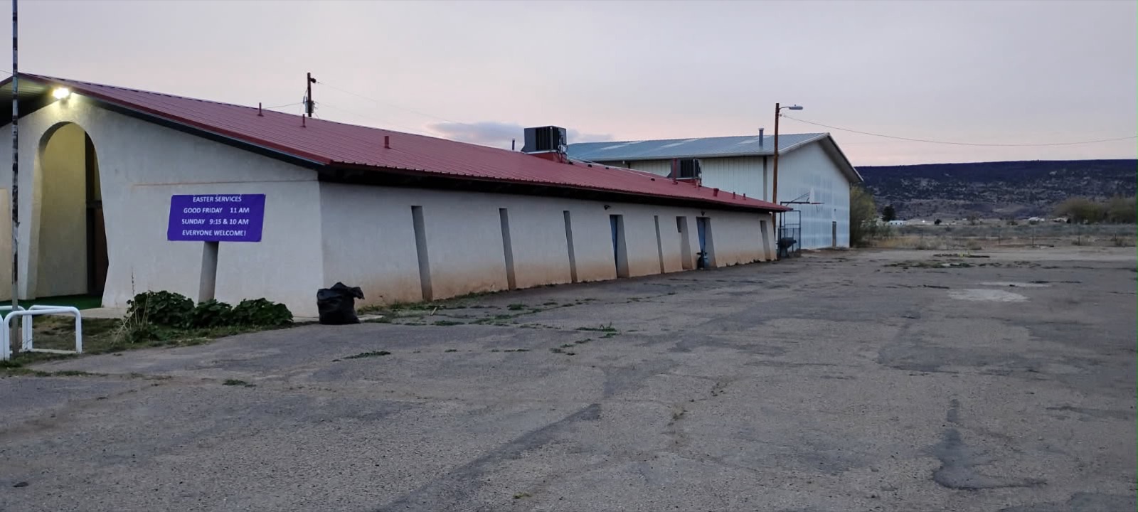 The Mt. Taylor Baptist Church building on Jefferson Ave.